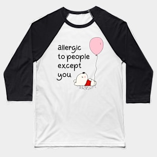 Introvert Valentine Baseball T-Shirt